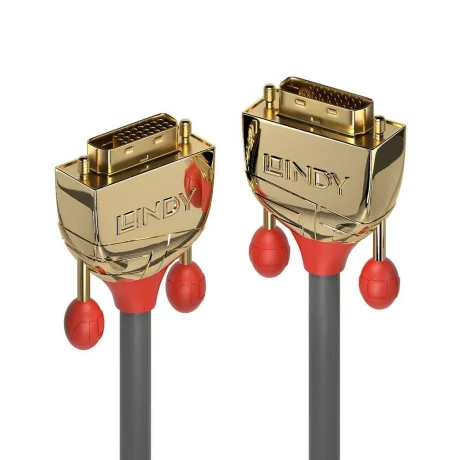 Lindy 2m DVI-D Dual Link Cable Gold Line