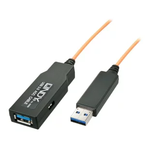 Lindy 30m Fibre Optic USB 3.0 Cable