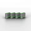 Lindy 4xUSB Type A Port Blocker Key Gree