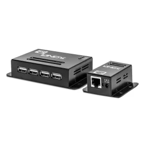 Lindy 50m 4 Port USB 2.0 Cat.5e Extender