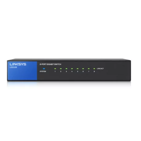 LINKSYS 8-PORT GIGABIT SWITCH LGS108-EU