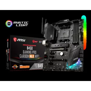 MB AMD B450 GAMING PRO CARBON MAX WIFI