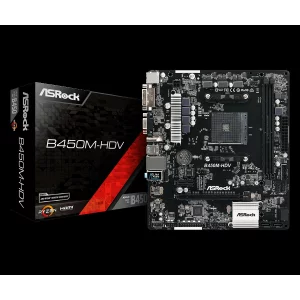 MB ASROCK AMD B450M-HDV