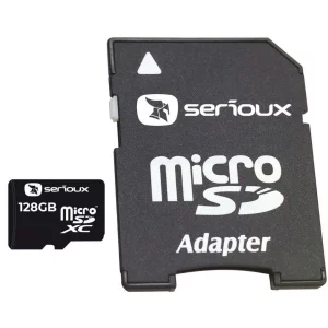 Card memorie cu adaptor microSDXC 128GB Serioux SFTF128AC10