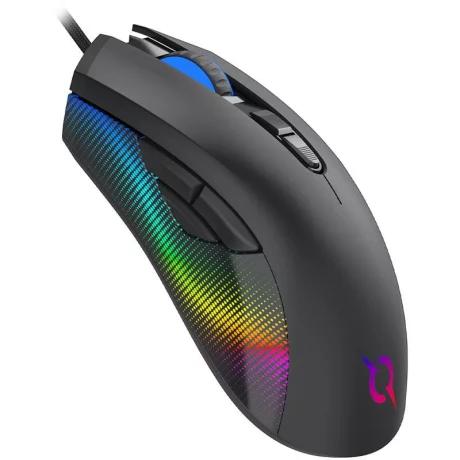 Mouse AQIRYS Phoenix, cu fir, negru