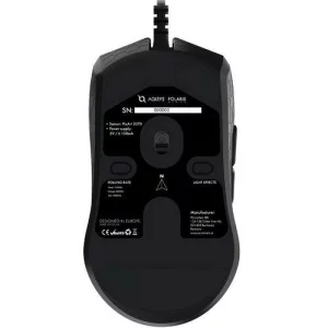 Mouse AQIRYS Polaris, cu fir, negru