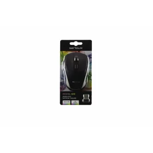 MOUSE SERIOUX PASTEL600 WR BLACK USB