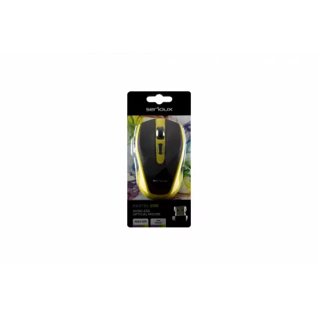 MOUSE SERIOUX PASTEL600 WR GREEN USB SRXM-PST600W-GR