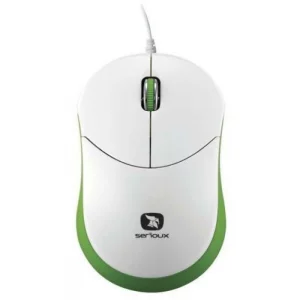 MOUSE SERIOUX RAINBOW 680 GREEN USB RBM680-GR