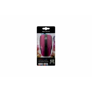 MOUSE SERIOUX RAINBOW400 WR PURPLE USB