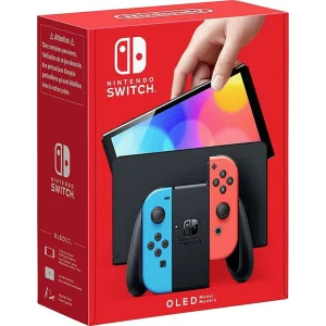 NINTENDO SWITCH OLED CONSOLE 7&quot; BLUE/RED