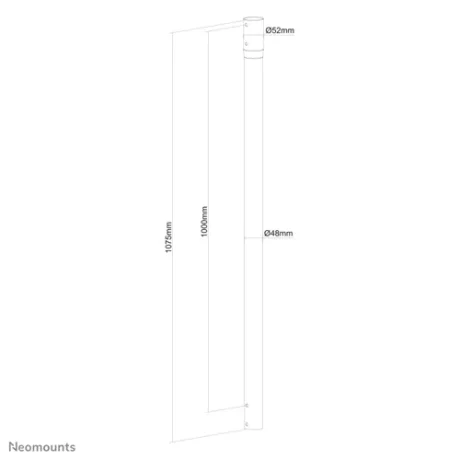 NM 100 cm extension pole FPMA-C340BLACK