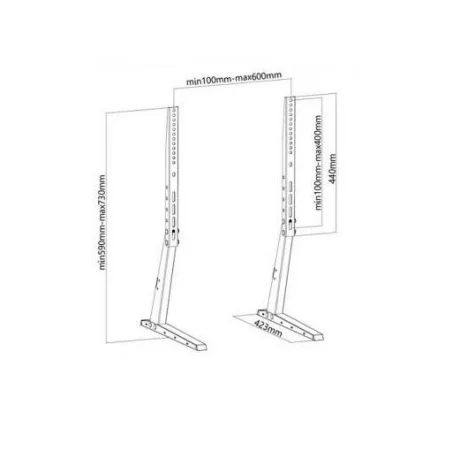 NM Screen TV Desk Stand Tilt 37&quot;-70&quot;