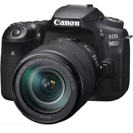 PHOTO CAMERA CANON EOS 90D KIT 18-135 IS