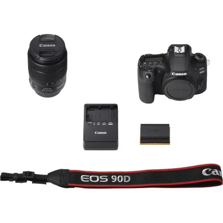 PHOTO CAMERA CANON EOS 90D KIT 18-135 IS