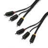 SERIOUX 3X RCA M - 3X RCA M CABLE 1.5M