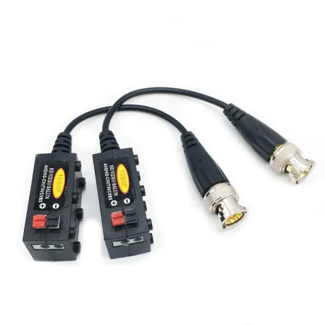 SET VIDEO BALUN PASIV UTP-BNC 2MP