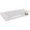 Tastatura AQIRYS Mira, wireless, alba