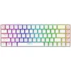 Tastatura AQIRYS Mira, wireless, alba