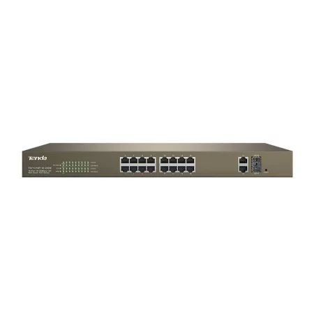 TENDA 16-PORT+2GB WEB SMART POE SWITCH