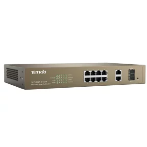 TENDA 8-PORT + 2GB WEB SMART POE SWITCH