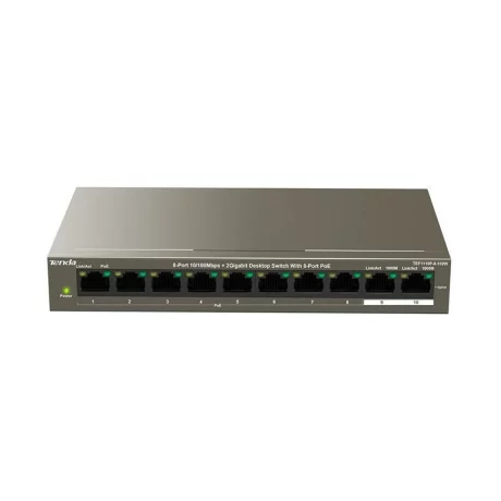 TENDA 8-PORT POE SWITCH TEF1110P-8-63W