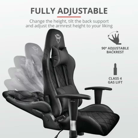 Trust GXT 707 Resto Gaming Chair - black