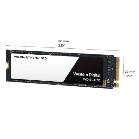 WD SSD 500GB BLACK M.2 NVME WDS500G2X0C