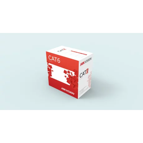 CABLU U/UTP HIKVISION CAT.6 305M ALB