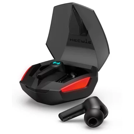 CASTI Edifier, wireless, intraauriculare - butoni, utilizare multimedia, smartphone, microfon pe casca, conectare prin Bluetooth 5.2, RGB, USB-C, negru, &quot;GT4-BK&quot;, (include TV 0.8lei)