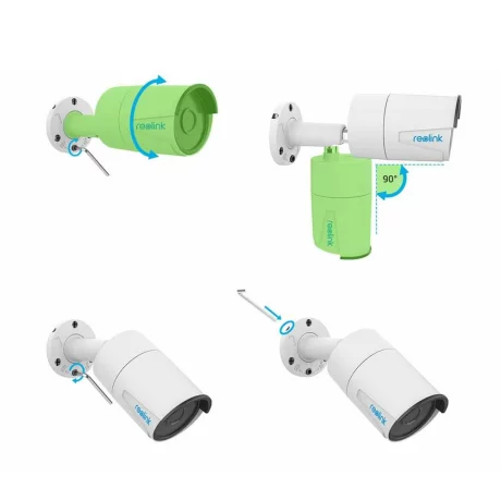 SISTEM SUPRAVEGHERE 5 MP, IR 30 M, 4MM