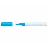 Marker cu vopsea Pintor, Pilot, 0.7 mm, varf rotund, Bleu Ef