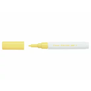 Marker cu vopsea Pintor, Pilot, 1.0 mm, varf rotund, Galben Fine