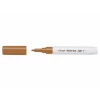 Marker cu vopsea Pintor, Pilot, 1.0 mm, varf rotund, Maro Fine