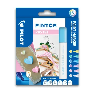 Set Markere Pintor pastel mix 6 culori mediu Pilot