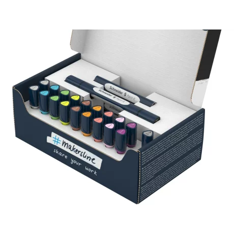 Set 2 Schneidere Paint-It 040 TwinMarker 27 piese