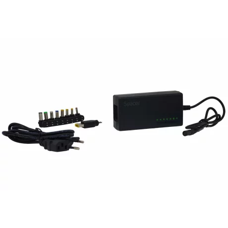 ALIMENTATOR Notebook Universal AC-DC, SPACER, 96W - compatibil cu majoritatea NB SPNA-LAP-UNIV