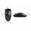 Mouse A4TECH OP-620D negru, USB A4TMYS30398