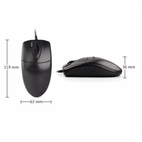 Mouse A4TECH OP- 620D argintiu, USB A4TMYS30399