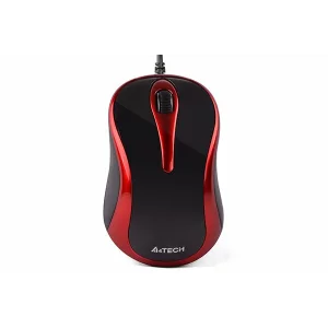 Mouse A4Tech V-TRACK N-350-2 negru/rosu USB A4TMYS41193