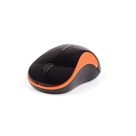 Mouse A4TECH V-TRACK G3-270N-1 negru + Portocaliu WRLS A4TMYS46039