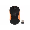 Mouse A4TECH V-TRACK G3-270N-1 negru + Portocaliu WRLS A4TMYS46039