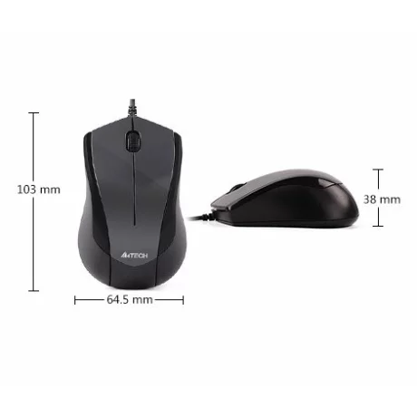 Mouse A4Tech V-TRACK N-400 gri A4TMYS46048