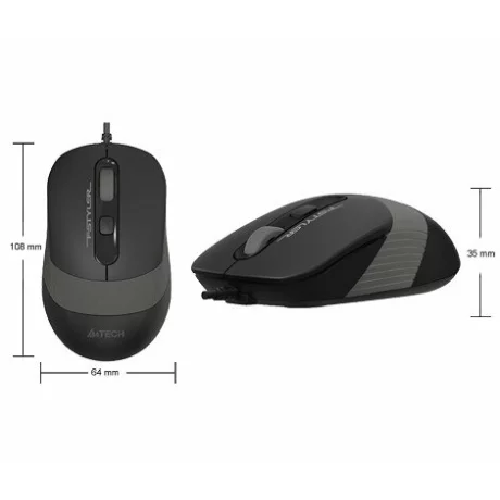 Mouse A4-TECH FSTYLER FM10 Orange A4TMYS46445