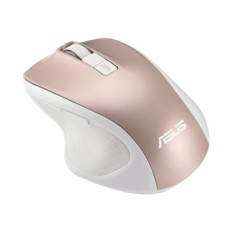 Mouse ASUS, MW202 wireless Alb / Roz Auriu, 90XB066N-BMU010