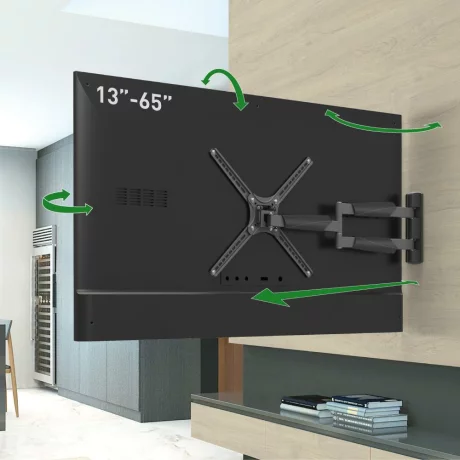 Barkan TV Wall Mount 13&quot;- 65&quot; Black