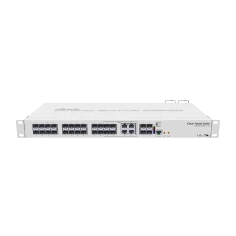Router 28 porturi MIKROTIK Cloud Router  Switch 800MHZ CRS328-4C-20S-4S+RM