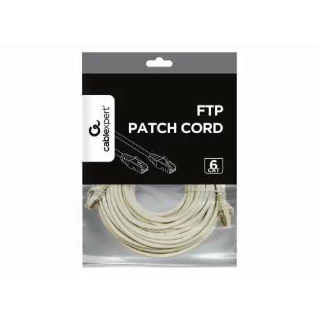 PATCH CORD FTP GEMBIRD Cat6,  cupru-aluminiu, 30 m, gri, AWG26, ecranat PP6-30M