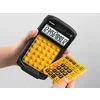 Calculator de birou Casio, rezistent la apa si praf, 12 digits, portocaliu