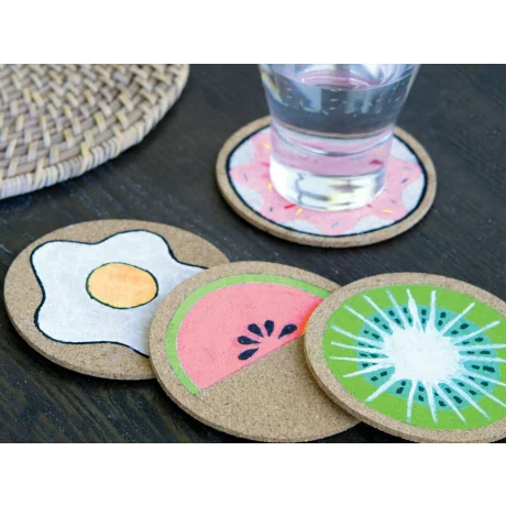 Set Markere Pintor DYI cork coasters Pilot